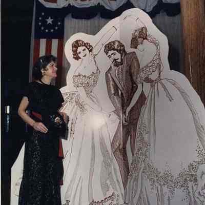 A photo view of a woman. 2/3/1989.