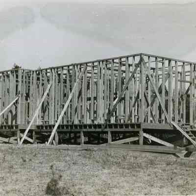 Oak Ledge Chapel" construction
