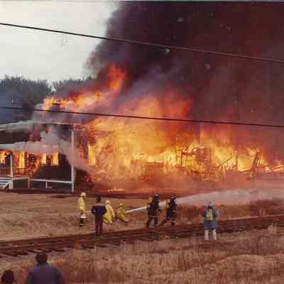 Pine Spring Water Company Plant Fire