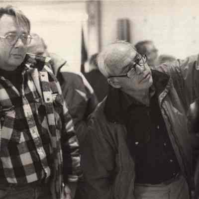 A photo view of Harpswell Town Meeting. 3/16/1992.