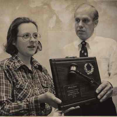 A photo view of Marion Turner. 10/12/1976.
