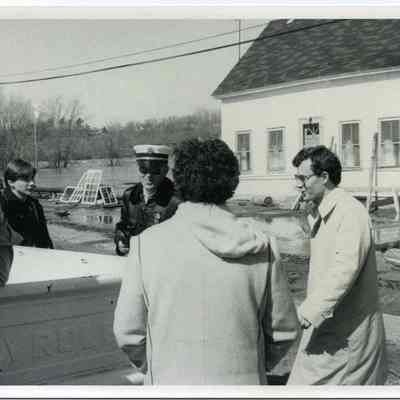 1987 Androscoggin River Flood, Water Street, Brunswick
