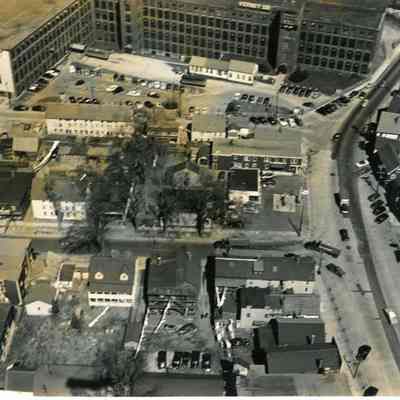 Aerial View of the North End of Maine Street