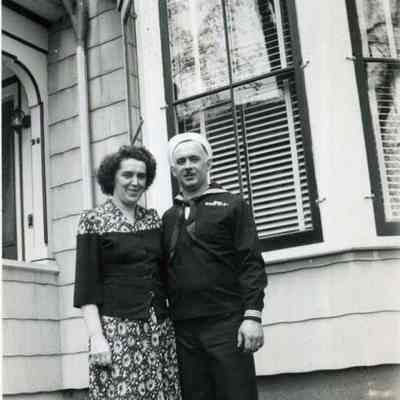 Louis & Germaine Bernier at 28 Dunning St.