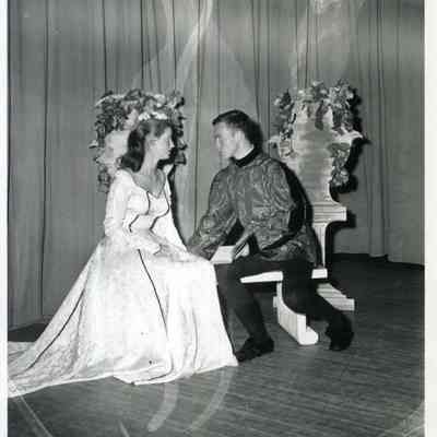 Scene from "Paola and Fransesca" BHS Play