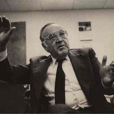 A photo view of Edmund Brown Sr. 2/8/1980.