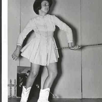 For her talent Debbie will twirl the Baton to "Hey Look Me Over."