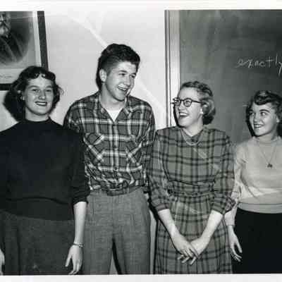 BHS Officers for the Class of 1954