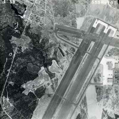 An aerial view of Brunswick. 5/4/1953.