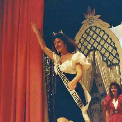 Miss Androscoggin County Laurie Deschense.
