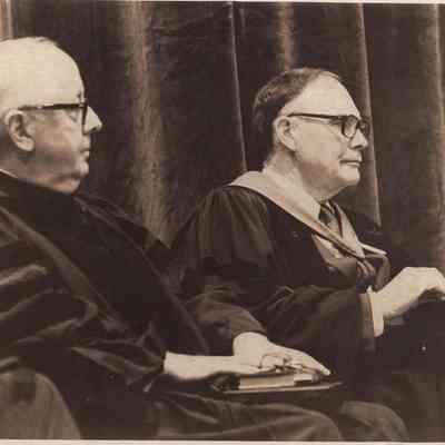 A photo view of A. LeRoy Greason (on the right).