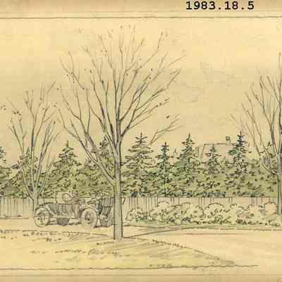Scene near Railroad Station