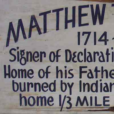Roadside Sign