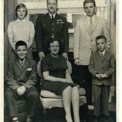 Wing Commander Philip V.K. Tripe and Family