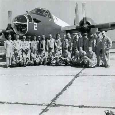 Fighter Plane Crew at Brunswick Naval Air Station