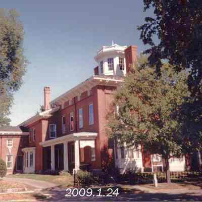 A photo of the house at 159 Park Row.
