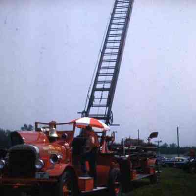 Ladder Truck at the Topsham Bicentennial