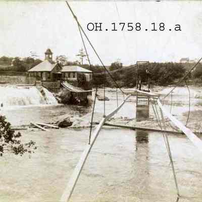 Destroyed Foot Bridge