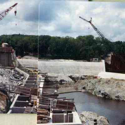 Construction of the Dam and Fishway