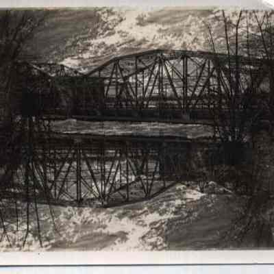 Frank J Wood Bridge mirror image