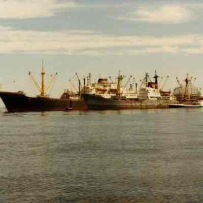 Russian Ships off Coast of Harpswell