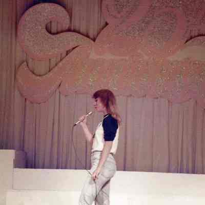 A color photograph of Vicky Brown, Miss Brunswick contestant