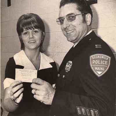 Sherrie Worth and Lt. Larry Joy