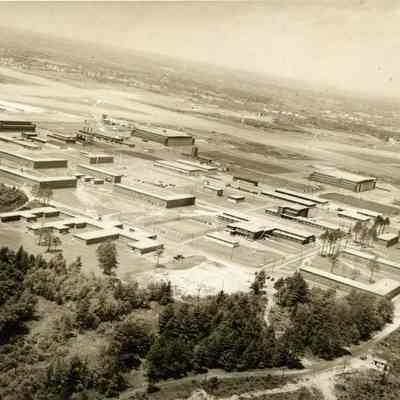 Aerial View of Brunswick Naval Air Station Topsham Annex
