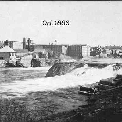 Androscoggin River, Cabot Mill, and Topsham Fishway
