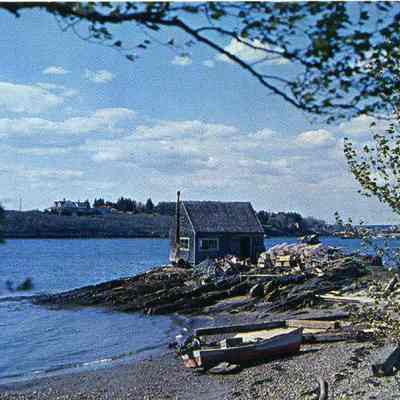 Postcard of Bailey Island