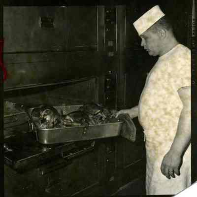 Navy Cook at Work