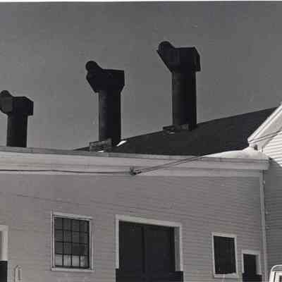 Exhaust Vents on the Roof of the Bowdoin Mill