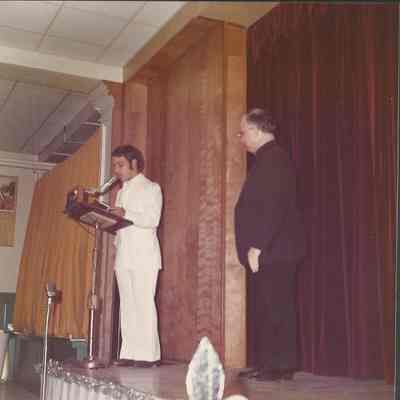 Paul Bergeron Master of Ceremonies