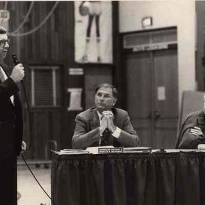 A photo view of G. Hale, C. Wiercinski and R. Fraser. 1/7/1992.