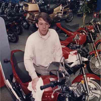 A photo view of Michael Bergeron. 10/1/1991.