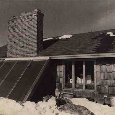 Jillian Galle and solar panels