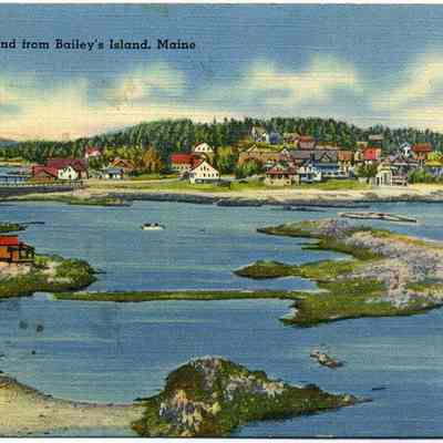 Orr's Island from Bailey Island, Maine.