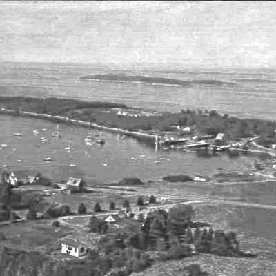 Aerial View of Mackerel Cove