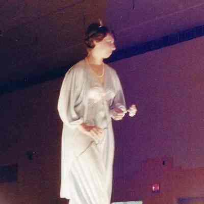 A color photograph of the 1971 Brunswick Teen Queen Doris Bernier Ouellette.