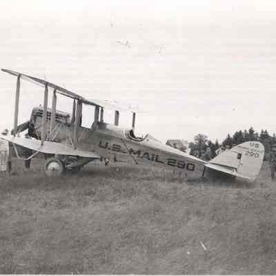 First mail plane