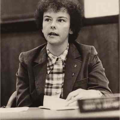 A photo view of Nancy Boothby. 3/25/1980.