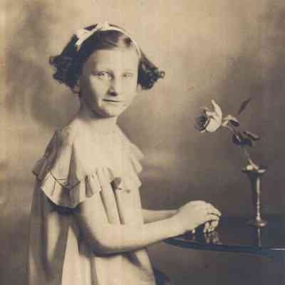 Unidentified Young Girl