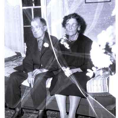 A photo of The Allen's 50th Wedding Anniversary.