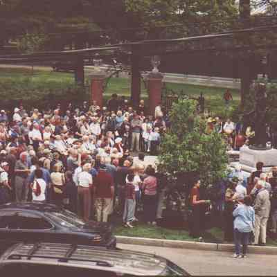Chamberlain statue dedication