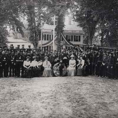 A photo of a group of people.