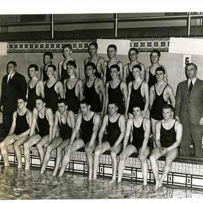 Brunswick High School Swim Team 1945