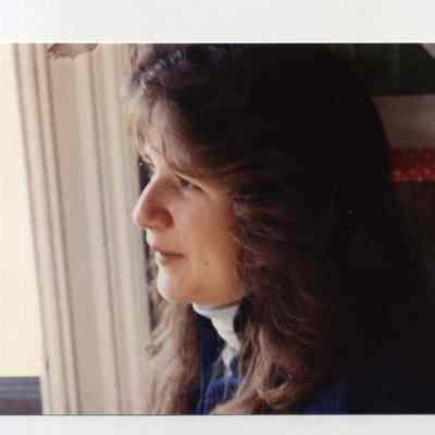 Unidentified woman watching parade