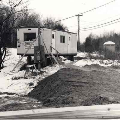 Construction Office at the new United Methodist Church