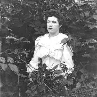 Unknown Woman in Brush