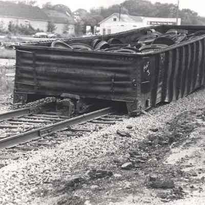 Freight Car with no Wheels